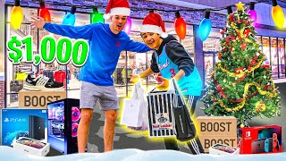 TAKING A FAN ON A $1000 CHRISTMAS SHOPPING SPREE!