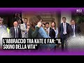 L'abbraccio tra Kate e una fan: "Ho realizzato il sogno della vita"