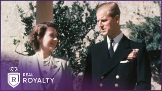 When Queen Elizabeth Met Prince Phillip | Princes Of The Palace | Real Royalty