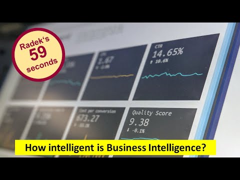 Video: Cosa impari in business intelligence?