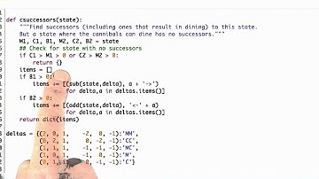 Csuccessors Solution - Design of Computer Programs