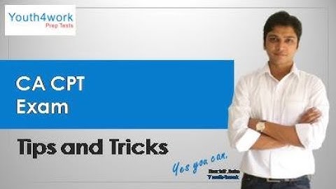 CA CPT EXAM - Preparation Tips and Tricks | How to Crack the CA CPT Exam?