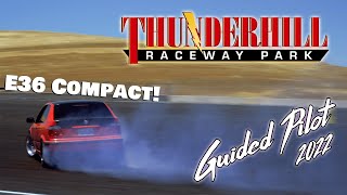 E36 Compact drift!! s52 swap 318Ti skids at Thunderhill | FSU