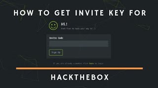 How To Get Hack The Box Invite Code || Join Hack the Box || 2020 ||