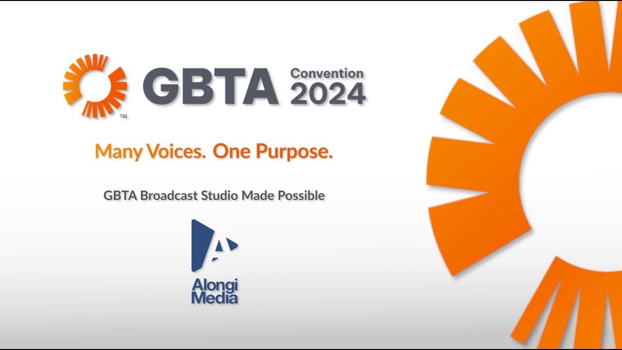 Alisa De Gaspe Beaubien from Groupize in the Broadcast Studio at GBTA Convention 2024