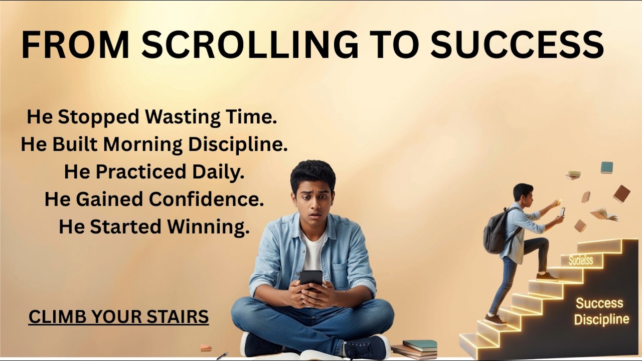 He Couldn’t Stop Scrolling… Until This Happened! 😳 | Learn English Through Story