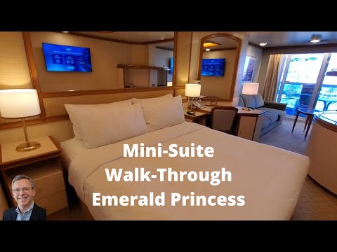 Vídeo: Tour of an Emerald Princess Mini Suite