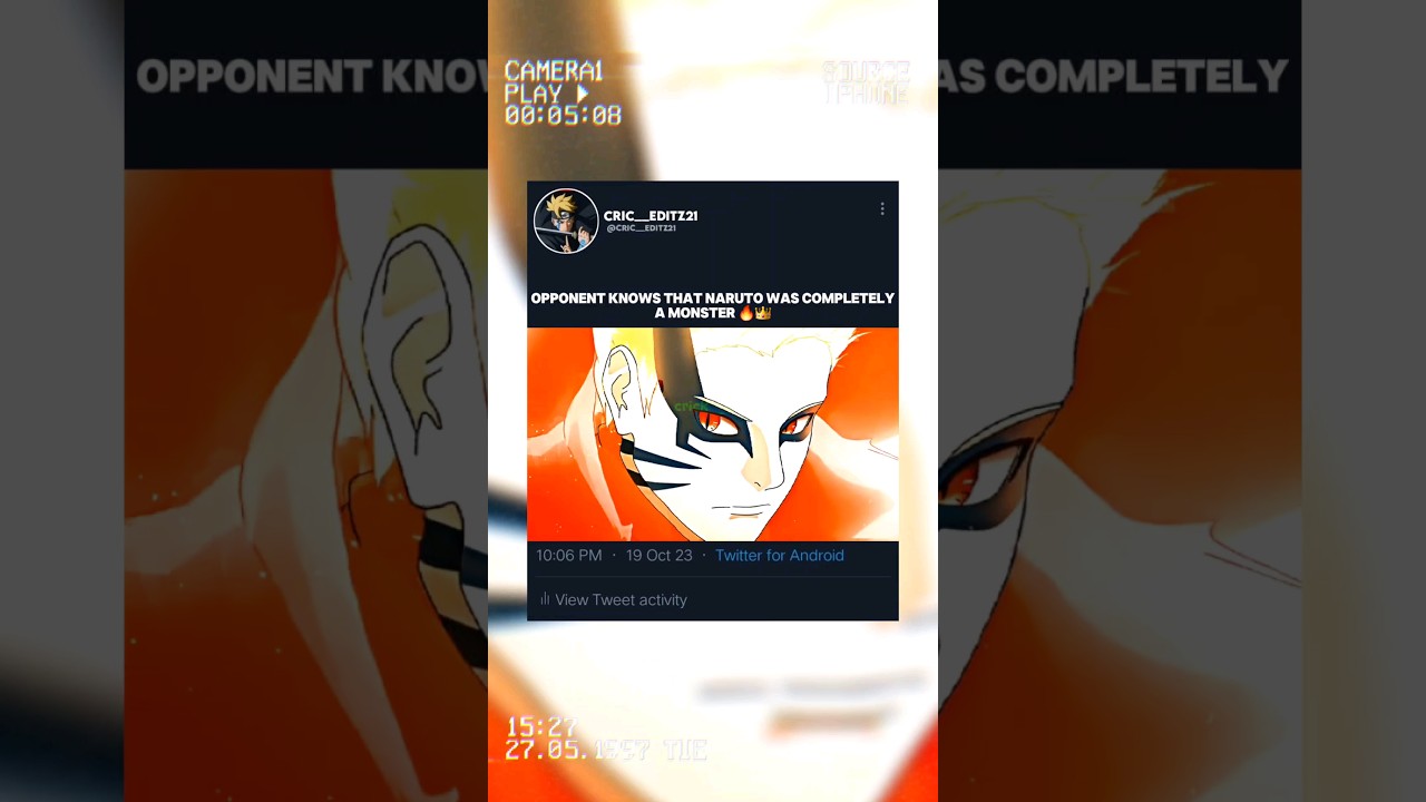 LIKE YOU ARE NOT JUST AS MUCH OF A MONSTER 🔥🗿 #naruto