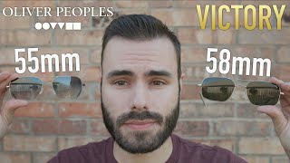 Oliver Peoples Victory 55 vs Victory 58