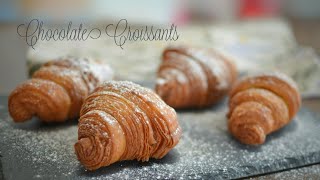No Oven Flaky Chocolate Croissant ? - Easy Delicious Recipe