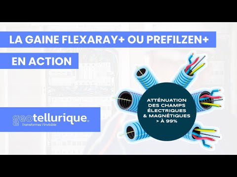 Gaines électriques anti-rayonnement électromagnétique - Flexaray