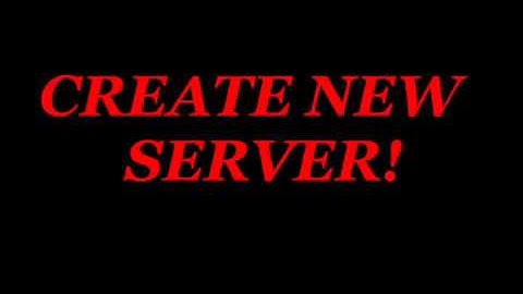 How to Create a new CALL OF DUTY 1 1.1 SERVER