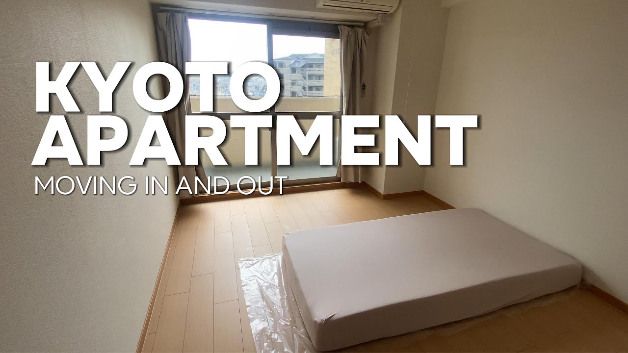 Moving to my small $412 apartment near Arashiyama, Kyoto | Apartment Tour