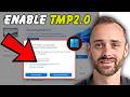 Missing TPM 2.0? Enable Security Settings for Windows 11