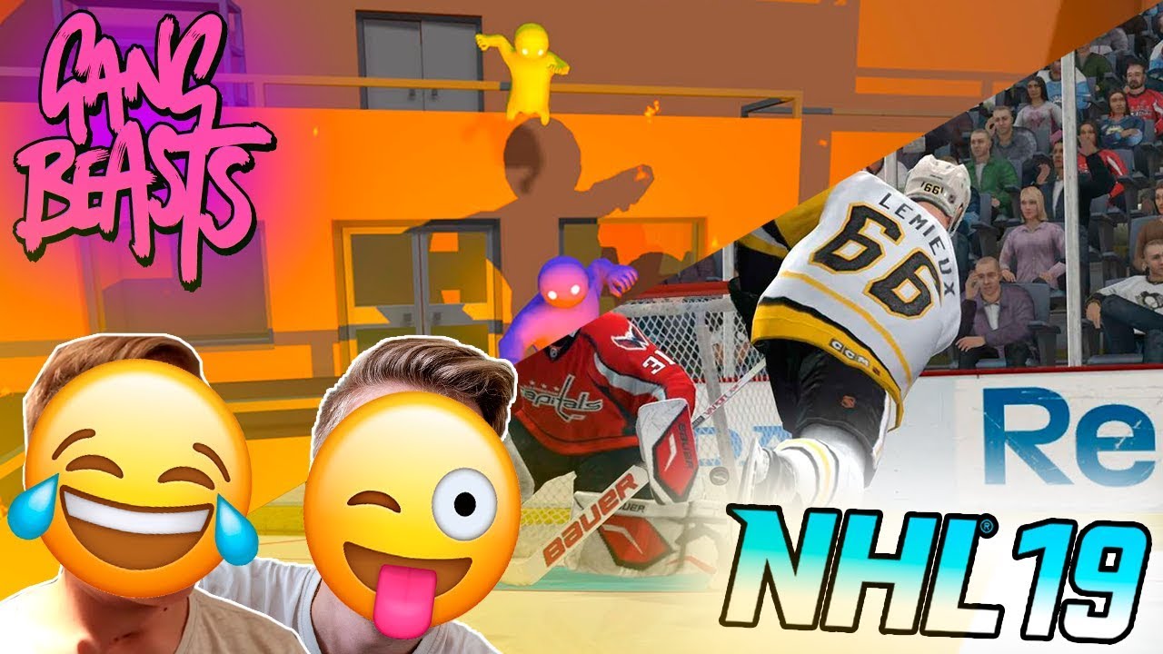 Vildex VS Vepsteri | NHL 19 ja GANG BEASTS