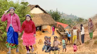 Life in Unseen Beautiful Mountain Villages of Nepal | Peaceful Rural Atmosphere View | Bijaya Limbu