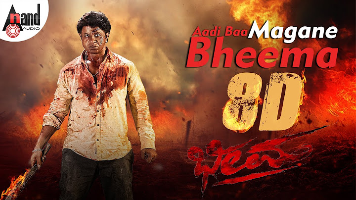 Aadi Baa Magane Bheema | 8D | Bheema | Vijaya Kumar | Charan Raj |Krishna Sarthak|8D Sound by: Jaggi