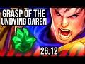 GAREN vs RIVEN (TOP) | Perfect KDA: 13/0/6, Grasp Of The Undying | EUW Grandmaster | 26.12