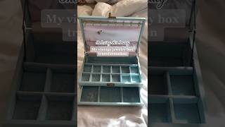 DIY vintage jewelry box transformation #diy #jewelry #vintage