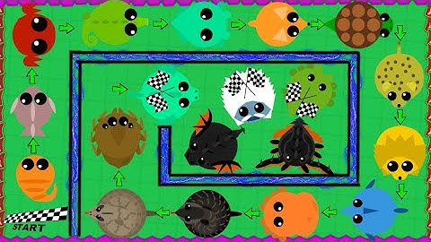 MOPE.IO WORST ANIMALS CHALLENGE! *What Animal Can YOU Reach?* NEW UPDATED MOPE CHALLENGE (Mope.io)