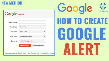 How to Create a Google Alert 2025 [New Method]
