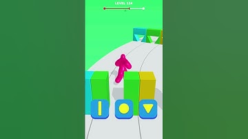 Finally new blob shifter game level124 hyper casual #hypercasualgames #blobrunner3d #shorts