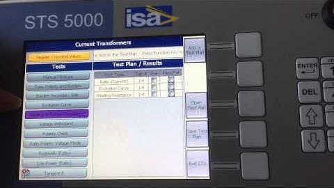 STS 5000 CT All applictions enumerated