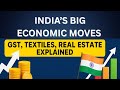 Major Economic News Textile FTAs, GST Growth & Housing Price Outlook Explained