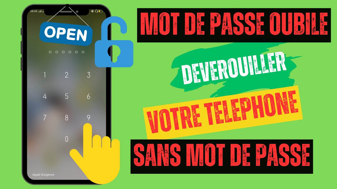 Comment déverrouiller un smartphone sans code et sans reinitialisation