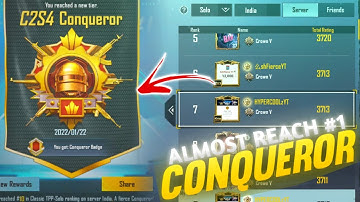 Day 1 Almost Reach Conqueror #1 🔥 C2S5 -SAMSUNG A3,A5,A6,A7,J2,J5,J7,S5,S6,S7,S9,A10,A20,A30,A50,A70
