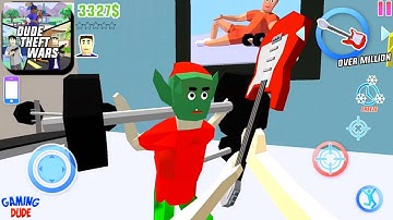Dude Theft Wars: Open World Sandbox Simulator BETA - Gym Dudes | Android Gameplay HD