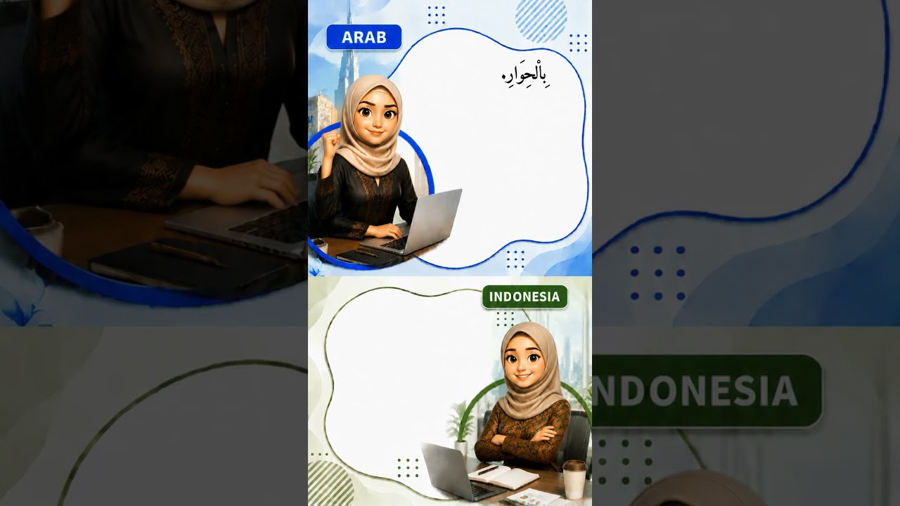 Atur Pekerjaan Bahasa Arab 😱