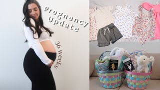 36 Week Pregnancy Update, toddler clothing haul + more! | SAHM ditl vlog by The Castillos 426 views 1 month ago 10 minutes, 41 seconds