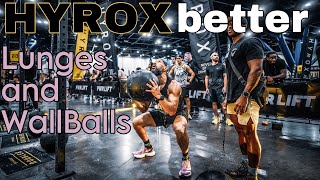 Ultimate Techniques for Lunges & Wallballs: HYROX Mastery | Running with James