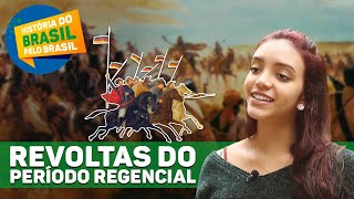 Guerra dos Farrapos e as REVOLTAS REGENCIAIS - História do Brasil pelo Brasil ep. 12 (Débora Aladim)