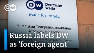 Russia adds DW News to 'foreign agents' list | DW News