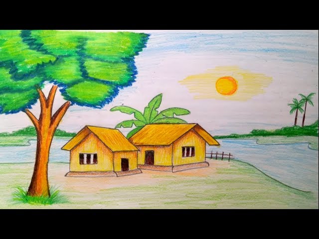 Featured image of post Kudrati Drashya Drawing Easy