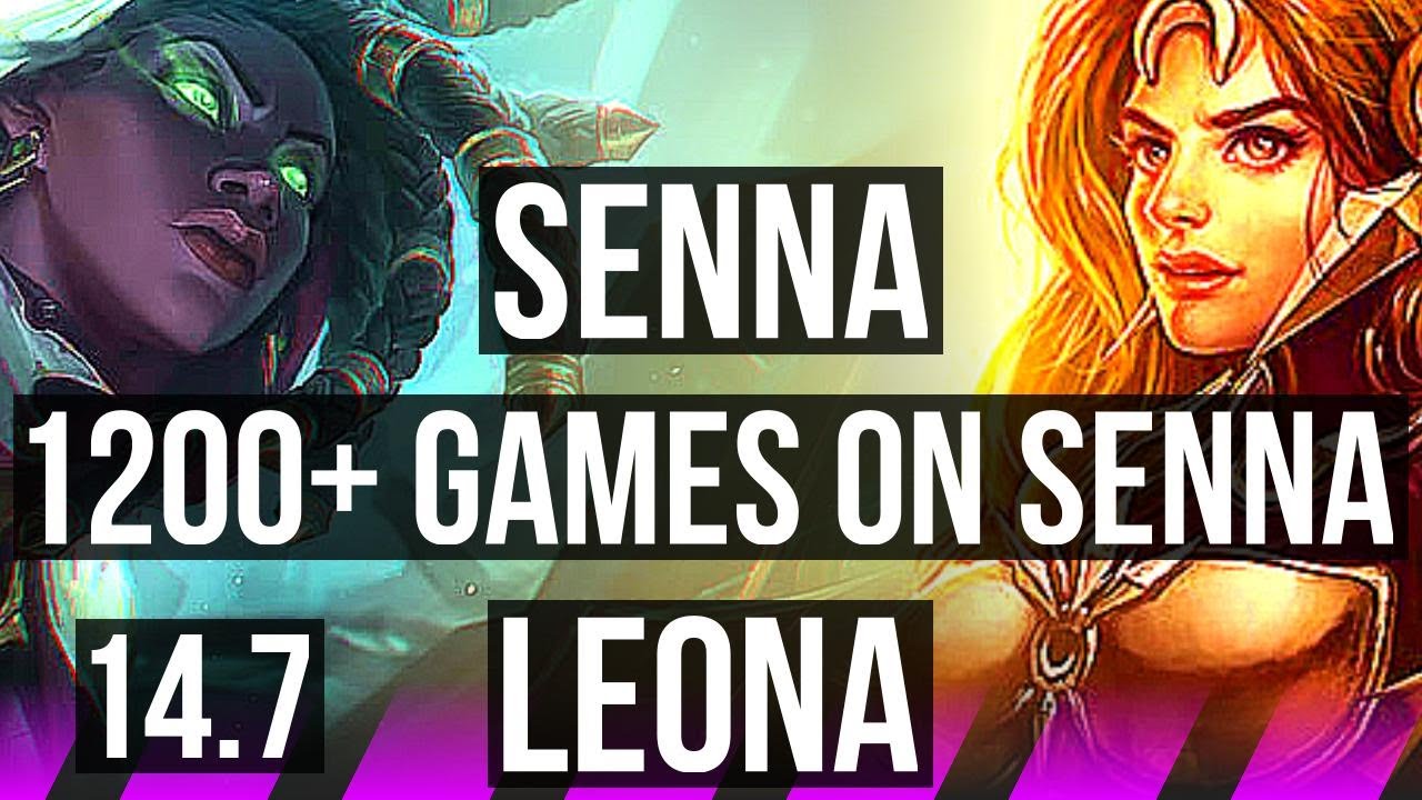 SENNA & Nautilus vs LEONA & Ezreal (SUP) 10/2/16, 1200+ games