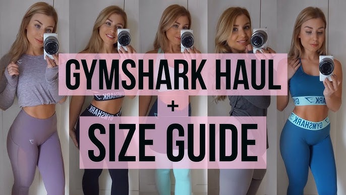 GYMSHARK NEW RELEASES, DETAILED SIZE GUIDE, HAUL & TRY ON