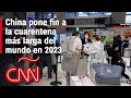 Fin de cuarentena y política de cero covid da esperanza en China a pesar de rebrote de covid-19