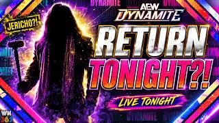 Chris Jericho AEW Dynamite RETURN TONIGHT?!