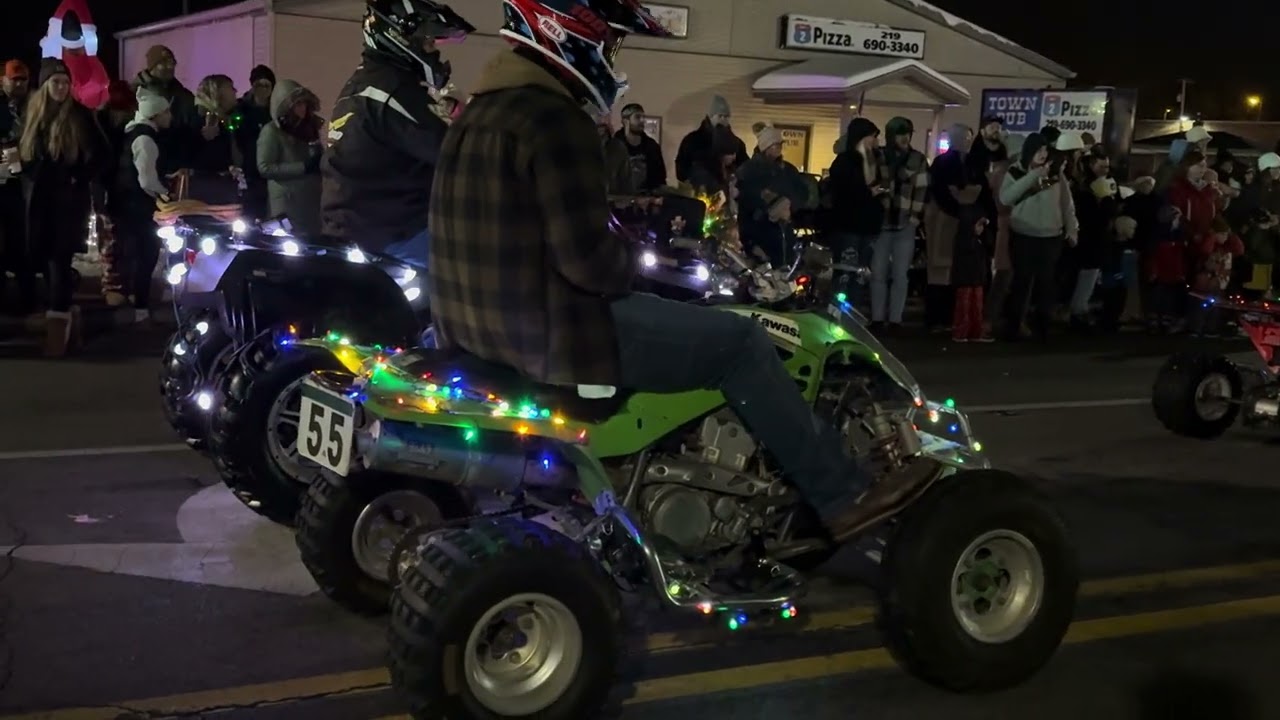 2025 Lowell, Indiana, U.S. Christmas parade.