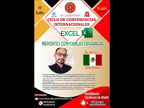 ? Ciclo de Conferencias Internacionales Virtuales - Centro de Capacitación IEPI 17 de Julio?