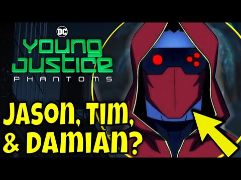 Young Justice Phantoms Season 4  - Jason Todd, Tim Drake and Damian Wayne -  Nighwing Arc Part 2