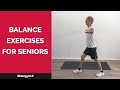 Balance Exercises for Seniors, fall prevention elderly, leg strengthening, improve balance seniors