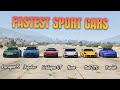 GTA 5 Online: PARIAH VS ITALI GTO VS JUGULAR VS SCHLAGEN GT VS PARAGON R VS NEON (WHICH IS FASTEST?)