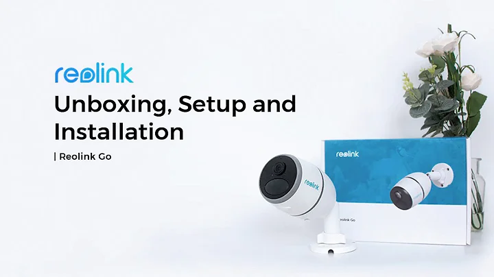 Reolink Go Unboxing, Setup and Installation | Wire-Free 4G LTE Mobile Security Camera