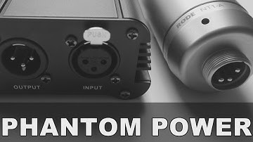 Cheap XLR Microphone Phantom Power Supply - Test with a Rode NT1A