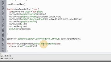 Flash AS3 ColorPicker Component Tutorial: Color choosing