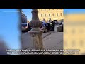 Появилось видео спасения похищенной в центре Петербурга женщины